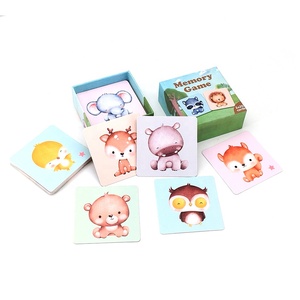 Cartes mémoire de jeu pour enfants avec emballage personnalisé OEM, jeu familial avec boîte en papier, marque Hicreate, certifiées <span class=keywords><strong>SMETA</strong></span> 4P - Product Image 5