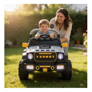 Children Electric Vehicle Ride on Quad 390 Motor 12V7Ah Battery App <b>Phone</b> <b>Control</b> Bluetooth Panel Swing Forward USB Music Glow - Product Image 5