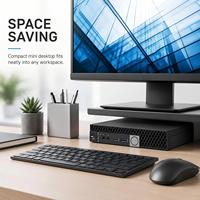 Mini-ordinateur de bureau Barebone Tiny Optiplex 7050 7e génération, propre, sans rayures, grade A, testé et fonctionnel