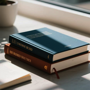 สมุดปกแข็งหนังแข็งโลโก้ทองคำเปลวสมุดปกแข็งสมุดรายวันภาษาอังกฤษงานพิมพ์แบบสั่งทำ - Product Image 6