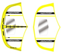 Aile gonflable de Wing-Surf 2026 2023 de couleur violette, 4 à 6 mètres carrés, pour kitesurf, windsurf et foilsurf