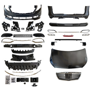 Mercedes-Benz V-Class Vito V250 V260 Full Body Kit Front Bumper Hood Grille ABS Modified Maybach Style - Product Image 3