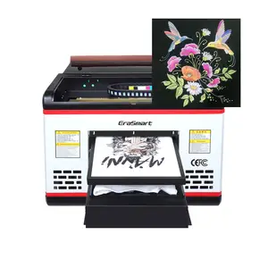 DX5 Desktop Print 8 Color dtg a3 printer Flat imprimante dtg shirt printing for custom print clothing