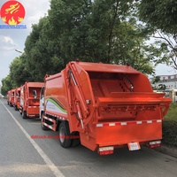 L'exportation 6000 litres Petit Camion à Ordures à Compression hydraulique compacteur à ordures à vendre
