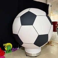 Ornement de football gonflable pour promotion de magasin de compétition sportive