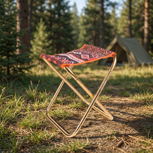 2024 High Quality <b>Portable</b> Camping and Fishing <b>Stool</b> Speed Foldable Chair for Mountain Hiking and Outdoor Activities - Product Image 1