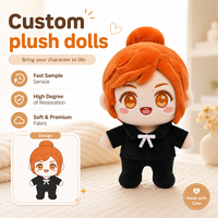 Juguetes de Peluche Personalizados de Tela Suave con Diseño Moderno, Adorables Muñecos de Peluche de Anime Kawaii para Niños