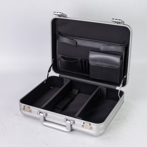 Maleta de <span class=keywords><strong>Transporte</strong></span> de Equipos de Seguridad con Forro Personalizado y Carcasa Rígida, Maletín de Viaje de Aleación de Aluminio - Product Image 2