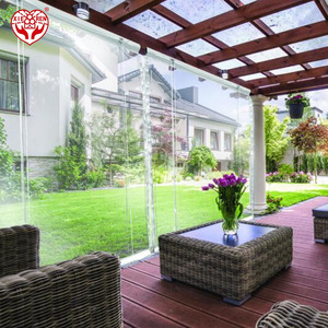 <span class=keywords><strong>ม่าน</strong></span>พลาสติกใส PVC ป้องกันรังสียูวี สำหรับ<span class=keywords><strong>กั้น</strong></span>กลางแจ้ง ระเบียง และห้องซันรูม - Product Image 2