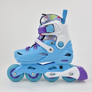Patins à roulettes d'extérieur HEAD pour enfants, chaussures <span class=keywords><strong>de</strong></span> patinage en ligne à quatre roues réglables en PU, en promotion - Product Image 3