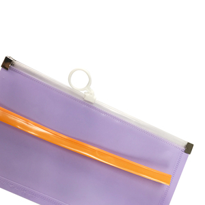 Khóa kéo <span class=keywords><strong>PVC</strong></span> dễ kéo, màu bán chạy, có khóa trượt dùng cho bao bì văn phòng phẩm <span class=keywords><strong>PVC</strong></span>, túi dẹt - Product Image 3