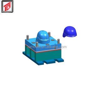头盔工具定制摩托车头盔模具安全塑料头盔注塑模具 - Product Image 3