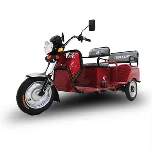 Open Integrated Shifting Electric Tricycle Agriculture Three Wheeler With Manufacturers Custom-Made