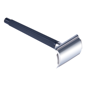 Bán buôn người đàn ông cổ điển an toàn dao cạo màu đen xử lý an toàn dao cạo đôi cạnh thép carbon lưỡi cạo râu - Product Image 3