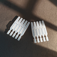 Bouteilles d'eau en plastique PET PP jetables de 1,5 ml et 2 ml, matériaux d'emballage pour cosmétiques et huiles essentielles pour l'utilisation de liquides et de pilules - Minimum 100 pièces