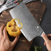 Couteau à découper professionnel Damas 61HRC avec manche G10, grand outil de cuisine pour la maison, le restaurant, la découpe de viande et de poisson, idéal comme cadeau