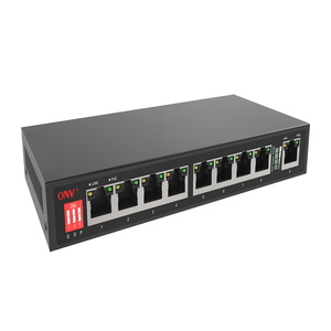 Switch PoE Inteligente de 8 Puertos 10/100M, 1 Puerto de Enlace Ascendente 10/100Base-TX RJ45, Compatible con la Función Watchdog - Product Image 2