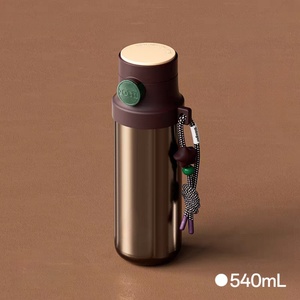 HOT 540ml Portable Travel Mug with Hand Grip Insulation Eco-Friendly New Design Vacuum Flask Water <b>Bottle</b> for <b>Coffee</b> - Product Image 5