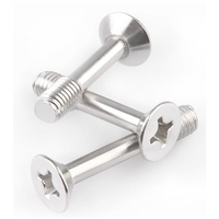 Acier inoxydable SS304 SS316 SS316L A2 A4 A70 80 Pan Round Hex Hexagon Head CSK Flat Head Cheese Head Captive Screw DIN7964