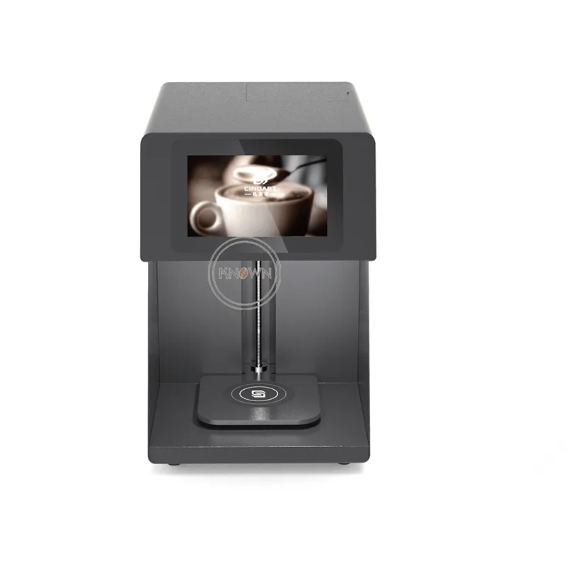 Máy In Cà Phê Mini Tự Sướng, Mực Ăn Được 2022, Máy In 3D Bánh Latte Art Kèm Hộp Mực USB Miễn Phí