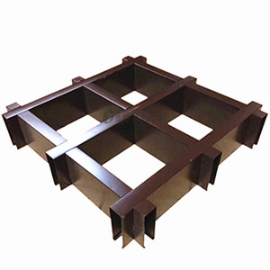 Aluminum Trellis Ceiling Grille Panel Low Price Roof Decorative Tiles Wooden <strong>Metal</strong> Ceilings Interior Ceiling Decoration <strong>Grid</strong> - Product Image 2