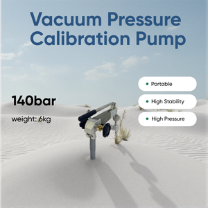 HSIN617 Vakum Ultra Yüksek Basınç Kaynağı Taşınabilir Yüksek Stabilite Basınçlı Kalibrasyon Pompası Test Kalibratörü 2030psi - Product Image 1