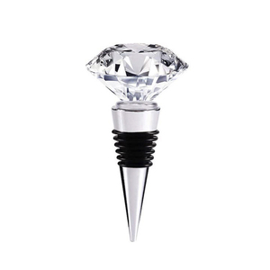 <span class=keywords><strong>Bouchon</strong></span> de bouteille de vin et de boisson en métal réutilisable <span class=keywords><strong>Bouchon</strong></span> de boisson en cristal pour vin - Product Image 1
