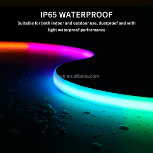 COB rgbcct + IC Giấc Mơ Màu LED Strip 15 mét 24V pixel ws2812b ws2811 cá nhân địa chỉ IP65 rgbwc + IC rgbic neon ánh sáng Băng - Product Image 4