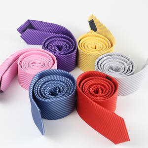 Polyester Fraternity Neck <b>Tie</b> <b>Stripe</b> Basketball Custom Sorority Club Logo Neckties Woven <b>Ties</b> - Product Image 1