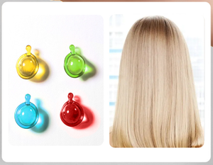 Capsules capillaires avec 4 couleurs Huile de croissance des cheveux Sérum de traitement à la kératine <span class=keywords><strong>Vitamine</strong></span> A C E Sérum de soin des cheveux hydratant - Product Image 4