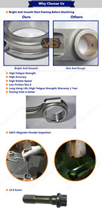 Hiệu Suất Cao Động Cơ Phần H - Beam Giả Mạo 4340 Phôi Kết Nối <span class=keywords><strong>Rod</strong></span> Tùy Biến Conrod Cho Toyota 2JZ 2JZ 2JZGE 2JZGTE - Product Image 6