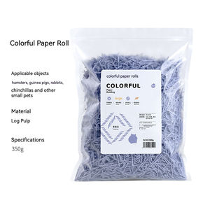 Vente en gros de déchets de papier respectueux de l'environnement avec des couleurs colorées et une literie absorbante pour hamster - Product Image 3