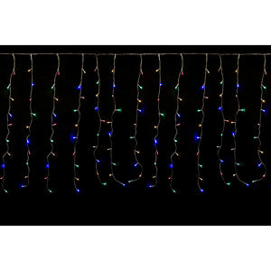 Tenda Luminosa LED Multicolore 400 LED con Trasformatore 4x1mt - Product Image 1