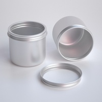 Boîtes en fer blanc vides de 220 ml/220 g pour safran, emballage en aluminium, conteneur alimentaire métallique avec bouchon à vis, gravure et fenêtre