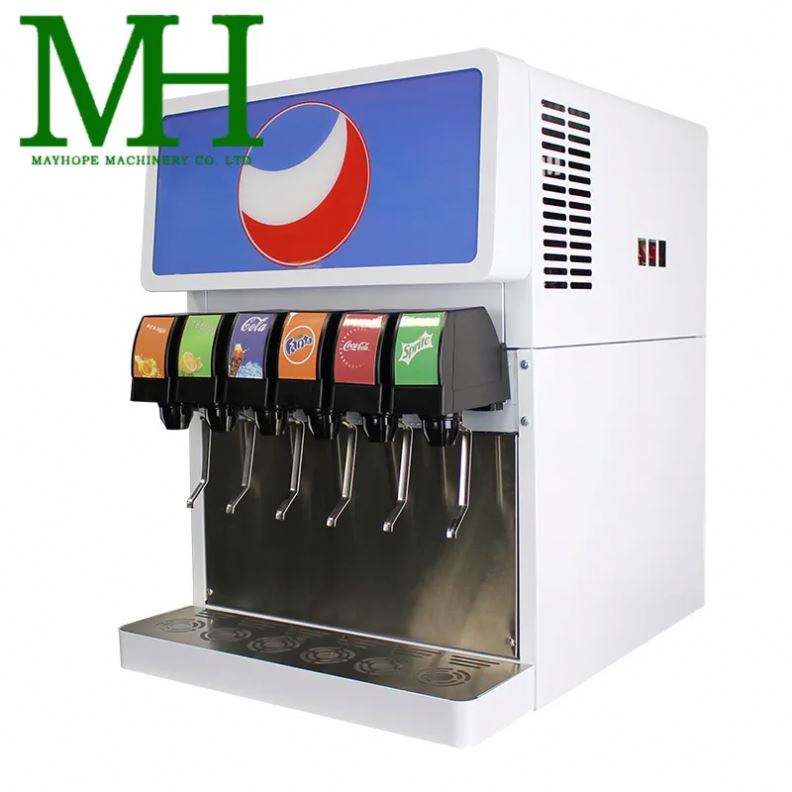 Pepsi Soda Fountain Dispenser Machine - 3 Flavors & 40L Capacity