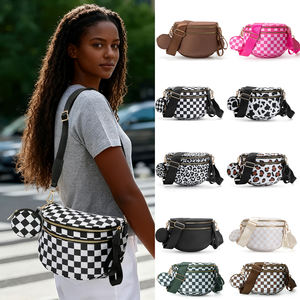 Vendita all'ingrosso della fabbrica marsupio cintura in vita borsa da donna alla moda a tracolla borsa per il petto con tracolla regolabile - Product Image 6