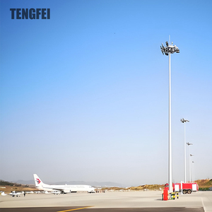 Tengfei Factory, vente en gros, lampadaires à mât haut personnalisables de 15m à 45m pour aéroport - Product Image 1