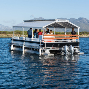 Ecocampor Bateau Ponton de Luxe en Aluminium pour Patio, <span class=keywords><strong>Restaurant</strong></span>, Fêtes et Événements - Product Image 1
