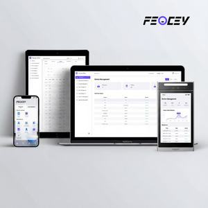 Sistema de Control de Acceso Biométrico Multifuncional Feocey FC5005 con Reconocimiento Facial, Control de Asistencia y Anti-Robo, en PVC - Product Image 1