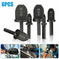 6 pièces 1/4, 3/8, 1/2, 5/8, 3/4, 7/8 pouces en cuivre, extenseur de tuyau, Tube de balancement, outils d'évasement Kit d'embouts