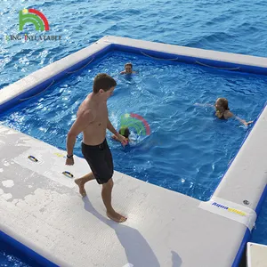 حوض سباحة محمول قابل للنفخ للبالغين والأطفال, حوض سباحة محمول مناسب للعطلات واليخوت والبالغين