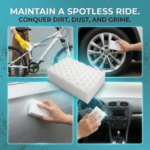 Éponge <span class=keywords><strong>magique</strong></span> en mélamine haute densité pour salle de bain et cuisine, bloc de nettoyage, éponge nano, <span class=keywords><strong>gomme</strong></span> à effacer - Product Image 2