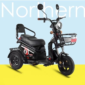 Elettrico <span class=keywords><strong>3</strong></span> <span class=keywords><strong>ruote</strong></span> Scooter bici bicicletta per adulti - Product Image 3