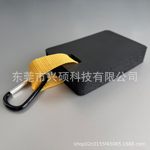 Feuille de mousse NBR Xingshuo gaufrée antidérapante, coussin de réparation noir, épaisseur personnalisable de 5 à 50 mm - Product Image 4