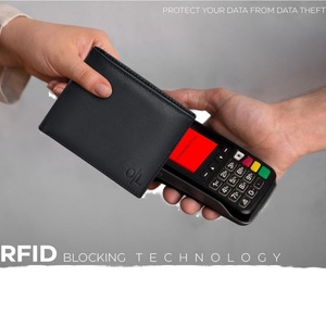 BOSHIHOHO Custom Bifold Genuine Leather Mens <b>Wallet</b> <b>RFID</b> <b>Blocking</b> Vintage Short Credit Card Holder Open Closure Engraved Design - Product Image 3