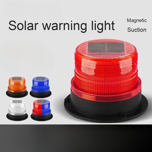 Đèn cảnh báo khẩn cấp màu hổ phách năng lượng mặt trời đèn strobe giá rẻ đèn cảnh báo đường bộ đèn xe hơi - Product Image 5