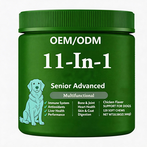 תוסף תזונה רב-ויטמינים 11 ב-1 לחיות מחמד, סוכריות לעיסה רכות, תוסף ויטמינים לכלבים, תוסף בריאות לחיות מחמד, סיטונאי מהמפעל - Product Image 1