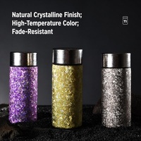 Bouteille d'eau en titane légère de haute qualité 200 ml, pour l'extérieur, le bureau, les voyages, à double paroi, isolée sous vide