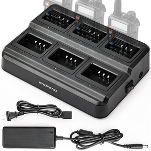 Cargador de Seis Canales Baofeng de 18W para Baterías 5R, 5RHP, 5R+, RT5R, 5RE, MK4, 5RA, Estación de Carga - Product Image 1