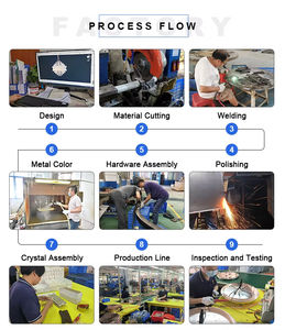 אלגנטי ציפור אוריגמי עיצוב יצירתי ייחודי לסלון ולמטבח מידות מנורת בינוני - Product Image 4